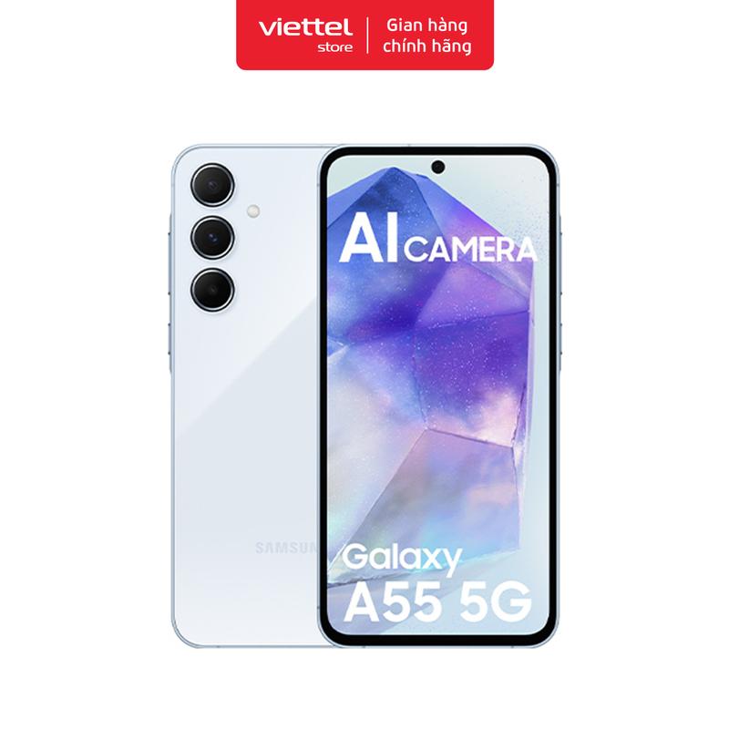 Điện thoại Samsung Galaxy A55 5G 8/128GB Chính hãng [Viettel Store]
