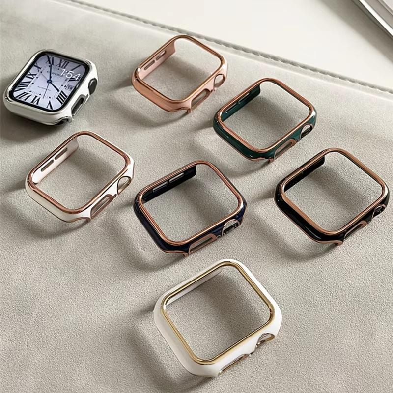 Vỏ Bảo Vệ Đồng Đồng Hồ Thông Minh iwath, Vỏ Bảo Vệ, Phim Kính Cường Lực Vỏ Chống Sốc Tích Hợp, Vỏ Mạ Điện, Vỏ Bán Tích Hợp 7