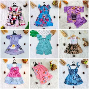 PROMO!! 100RB DAPAT 11 PCS PAKAIAN ANAK CEWEK RAYON perempuan cewek cantik lucu murah meriah konveksi grosir cuci gudang diskon