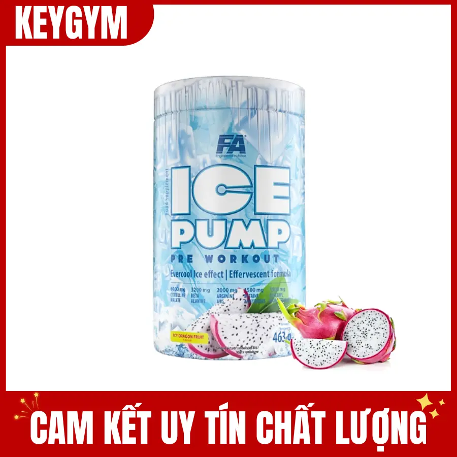 [HÀNG CÔNG TY] Bột FA Ice Pump Pre Workout 463G - Keygym