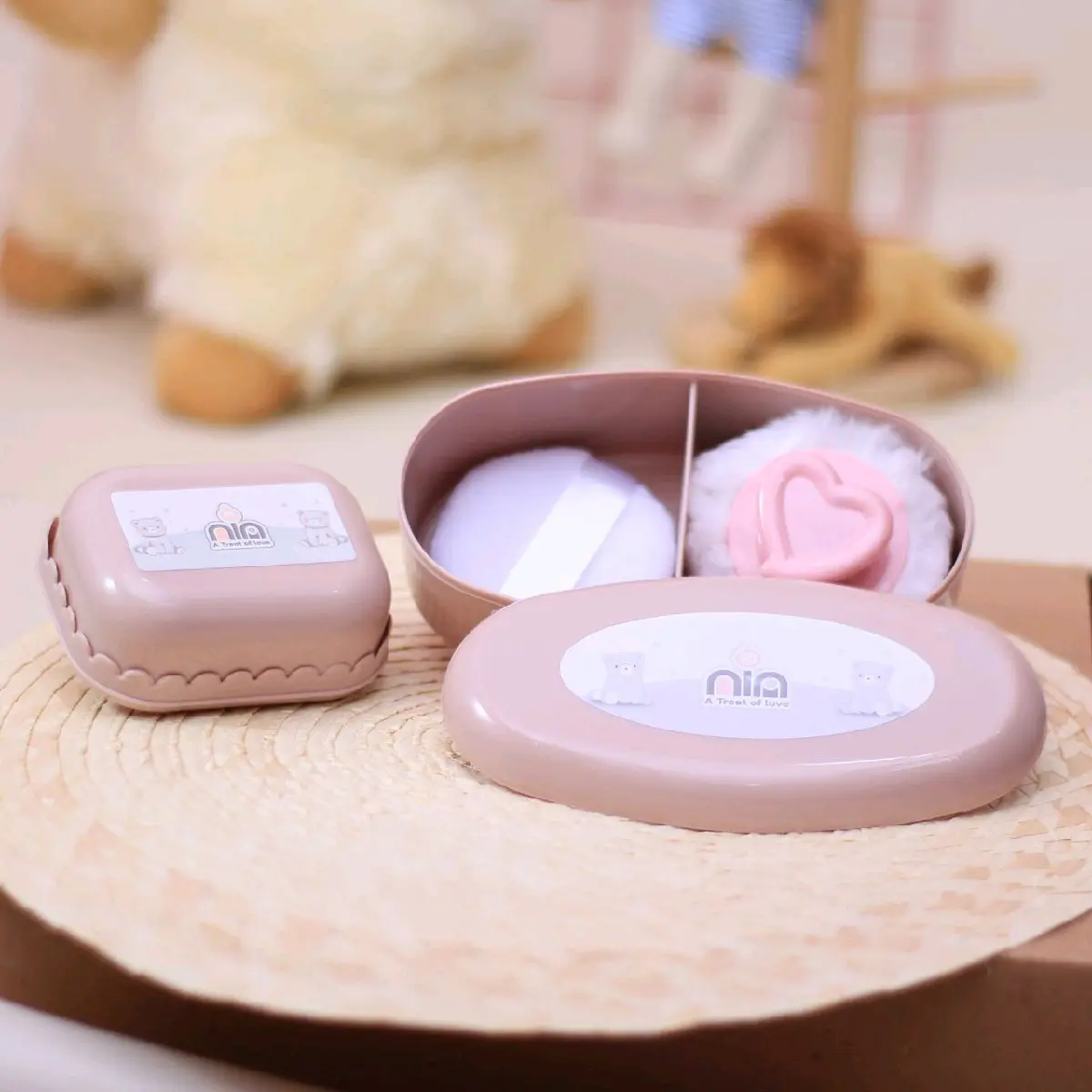 NEW PROMO !! TEMPAT BEDAK NIA +SABUN-TEMPAT BEDAK NIA BERKUALITAS Bayi