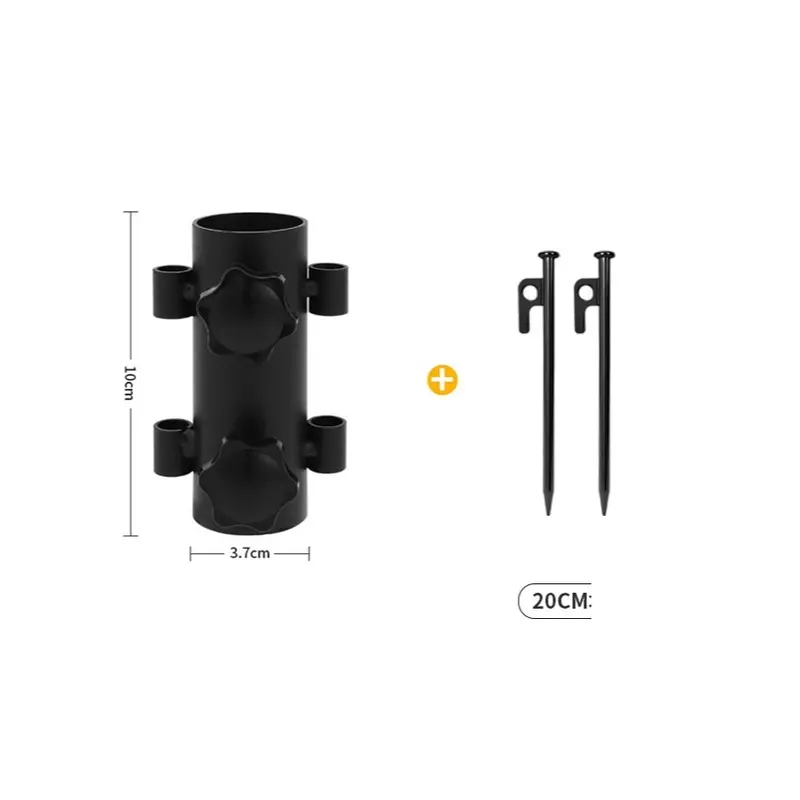 Ống Cố Định Trụ Tăng Lều, Giá Đỡ Trụ Lều, Cọc Lều Có Khóa Chỉnh, Cắm Trại Dã Ngoại Phụ Kiện Camping 1