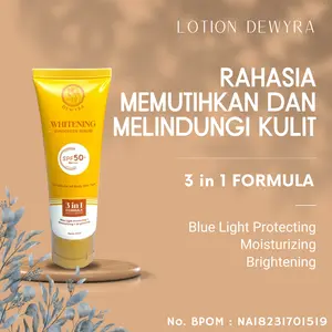 Dewyra lotion whitening suncreen serum sunblock badan spf 50 pa++++ body sunscreen sunscreen body lotion lotion pemutih badan body lotion pemutih sunblock badan body lotion spf whitening body lotion sunblok badan spf 50 pa+++ lotion spf Memutihkan