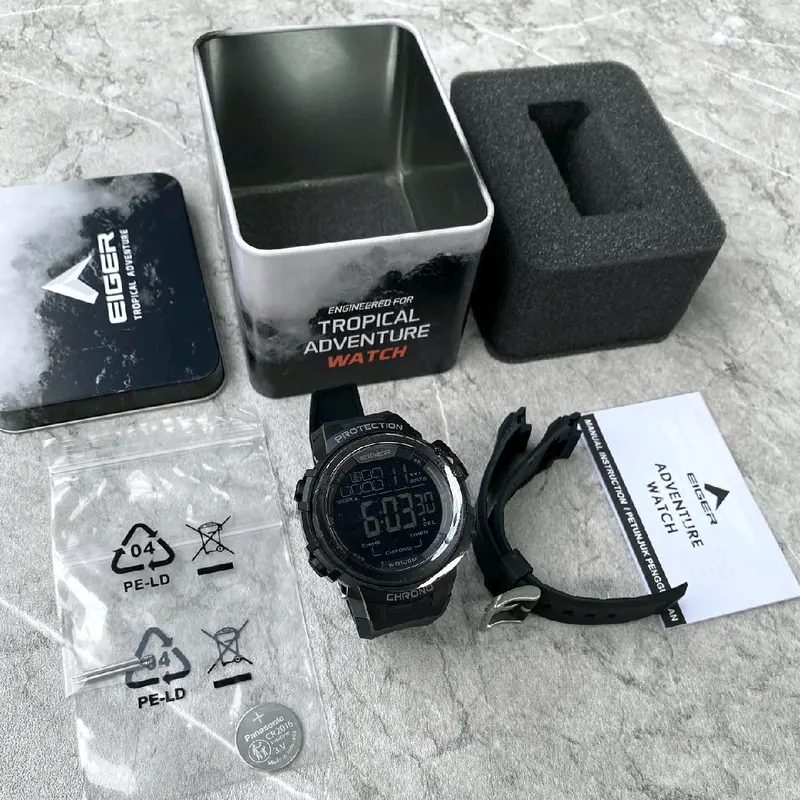 Jam Eiger Pria Jam Tangan Eiger Cowok Blanca Original Ori 3