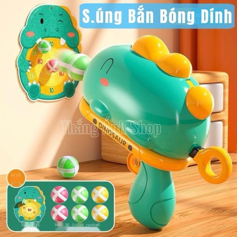 S.úng Bắn Bóng Dính Khủng Long An Toàn Cho Bé