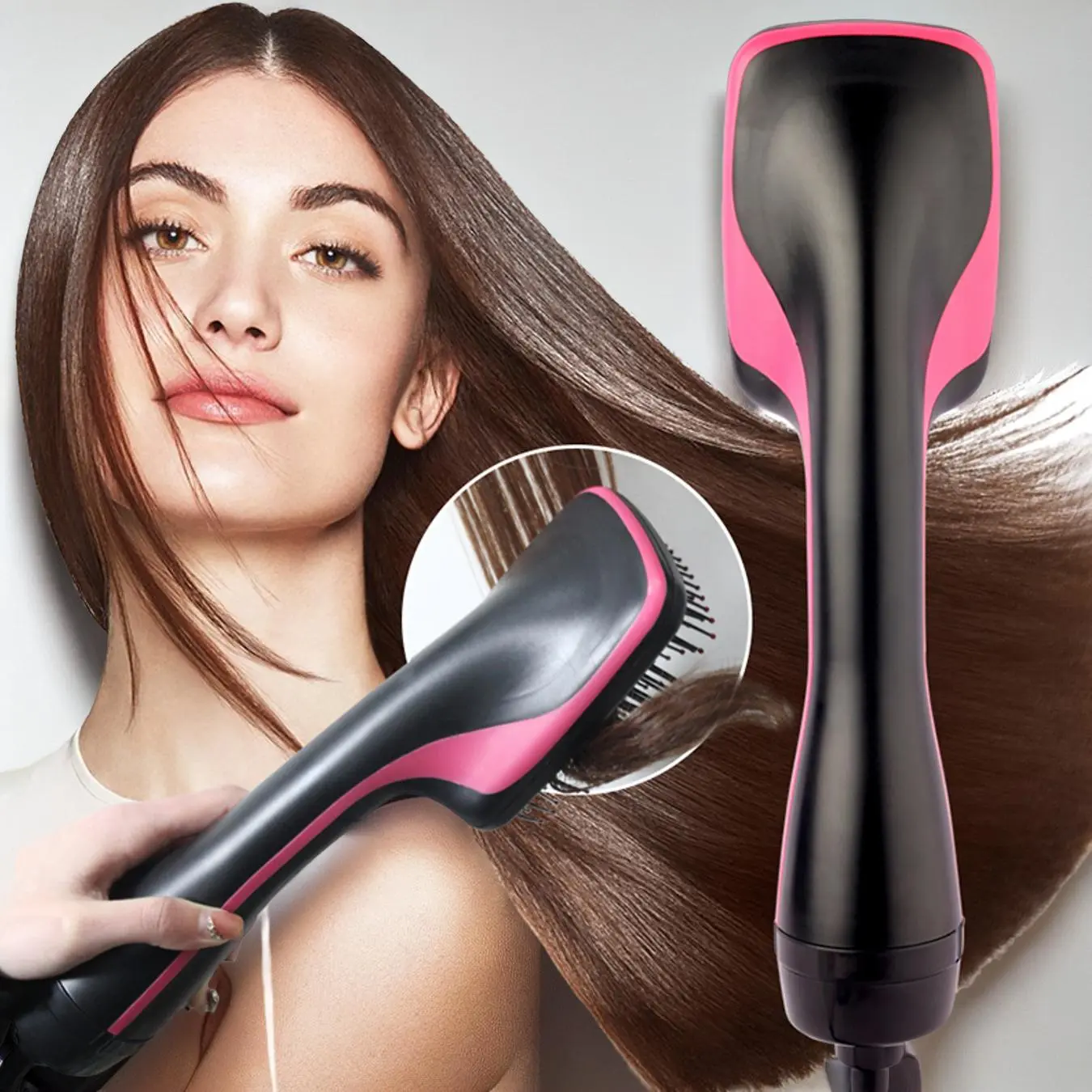 Comfort Comb Design Multifunctional Hair Dryer, Fast Drying Hair Styling Tool, Hairdressing Comb Hot Air Brush, Trending Products, Summer Gift, Makeup Products, Back To School