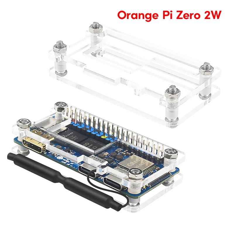 Hộp Vỏ Nắp, Cho Bảng Phát Triển OrangePi 2W, Vỏ Acrylic Cho Bảng Chính OrangePi Zero2W, Vỏ Bảo Vệ 2