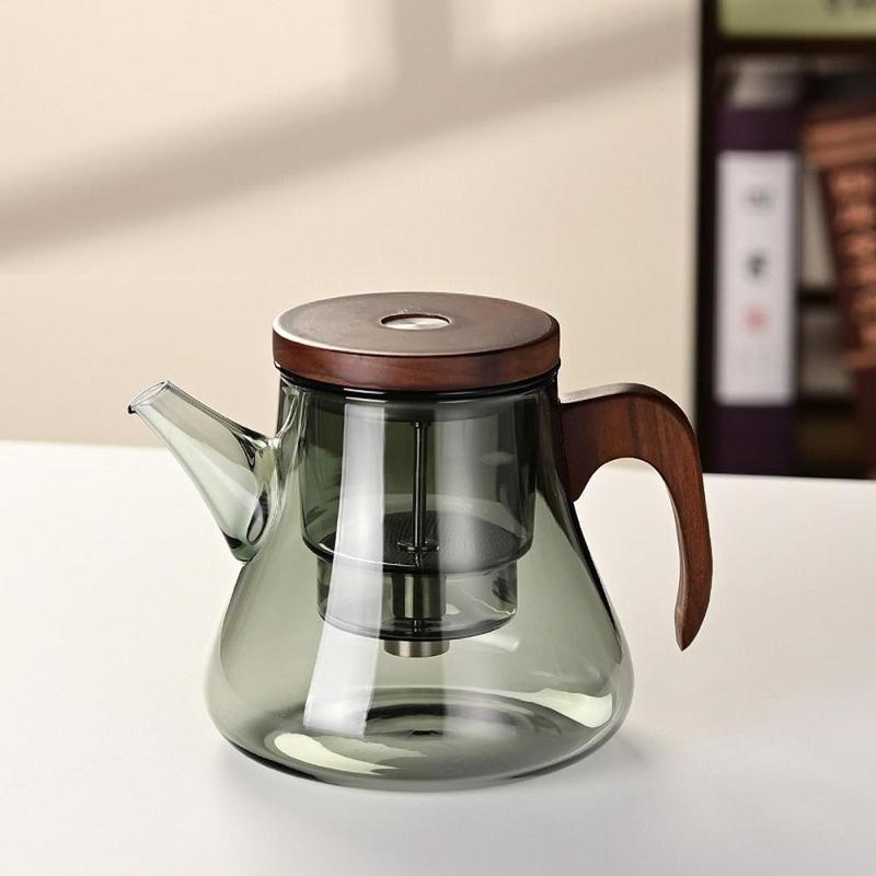 Glass Teapot with Filter Multifunction Heat Resistant Tea Water ...