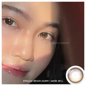MIKHAYLOVESHOP Softlens Eyeglow Brown (Eyelighter Glowy)