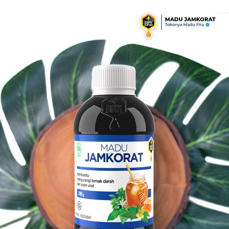 Jamkorat Madu Fira Herbalindo Membantu Menormalkan Kolesterol dan Asam Urat Nyeri Encok Pegel Linu Lutut dan Persendian 5