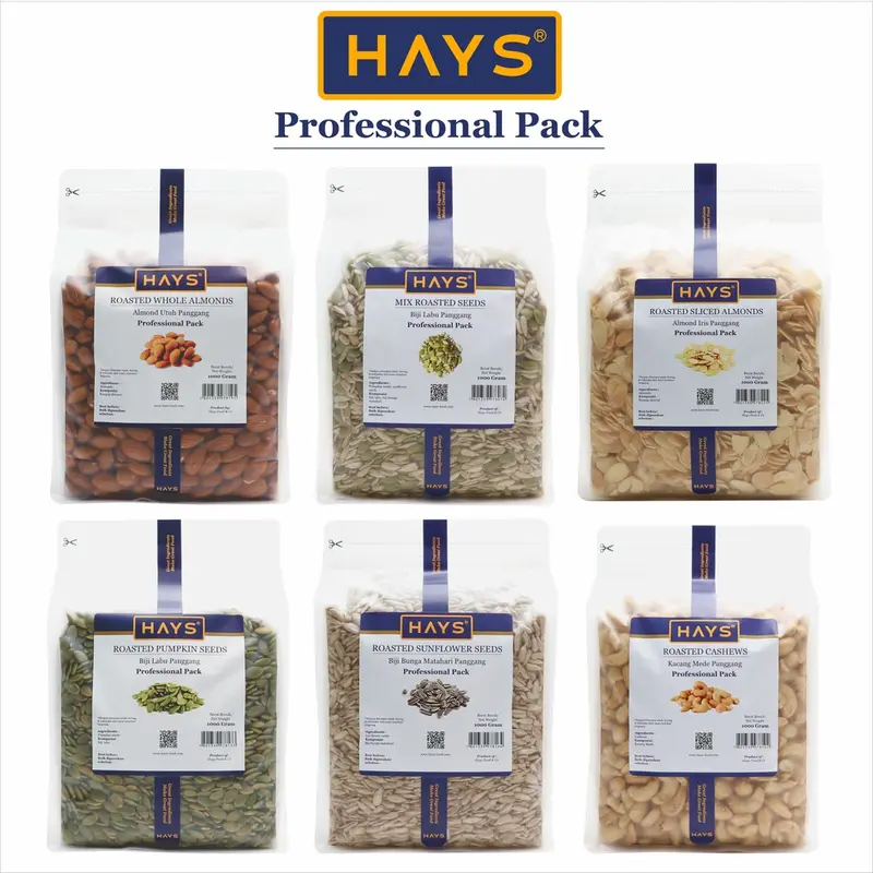 kacang Almond Panggang Utuh 500 Gram / Roasted Almond Whole 500 Gram HAYS   Food Snacks 2