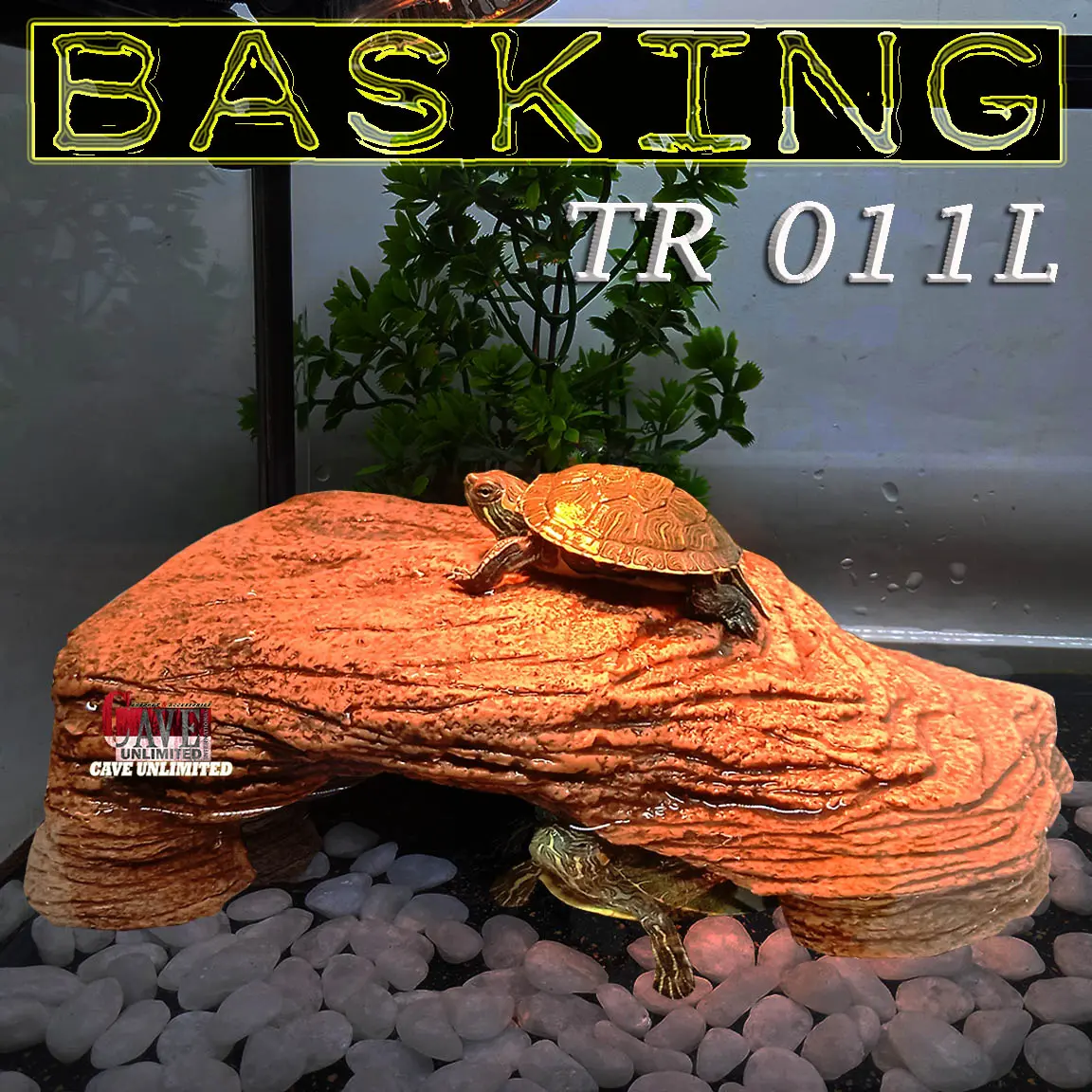 TR011L BASKING SPOT RAMP TEMPAT JEMUR REPTILE KURA KURA AIR BRAZIL RES HEWAN PET TEMPAT TANGRINGAN JEMUR REPTIL basking spot turtle bank ram tempat jemur sembunyi reptile kura kura air brazil res hewan