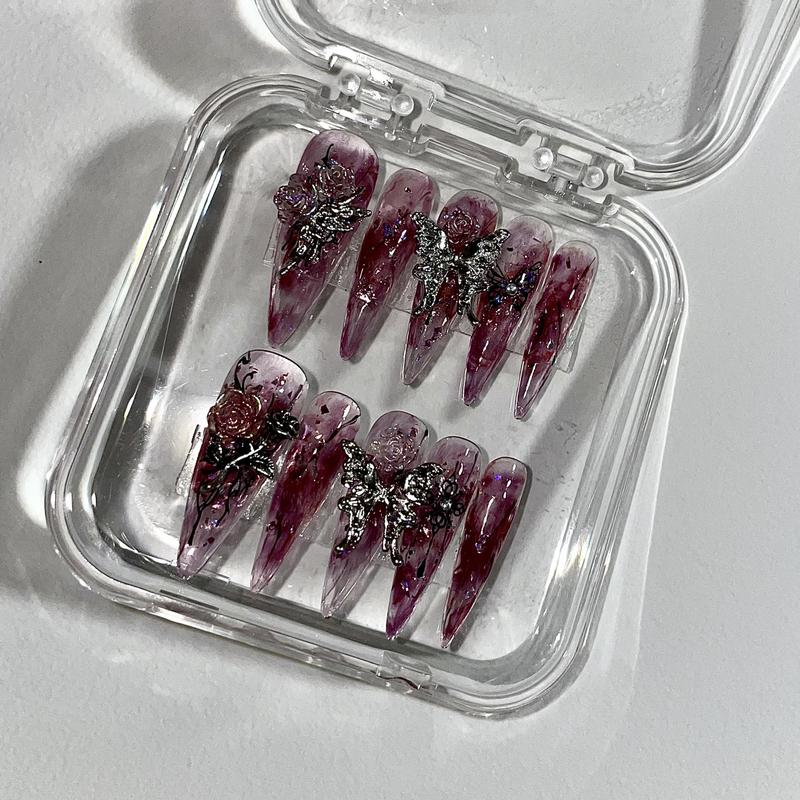 [ H186] Nailbox thiết kế thủ công Độ bóng cao Chống nước Không mùi Sơn Gel