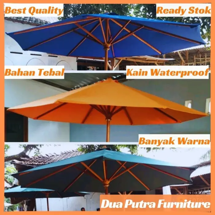 FLASH SALE kain tenda wateroof, kain payung taman, kain payung kafe, restoran 4