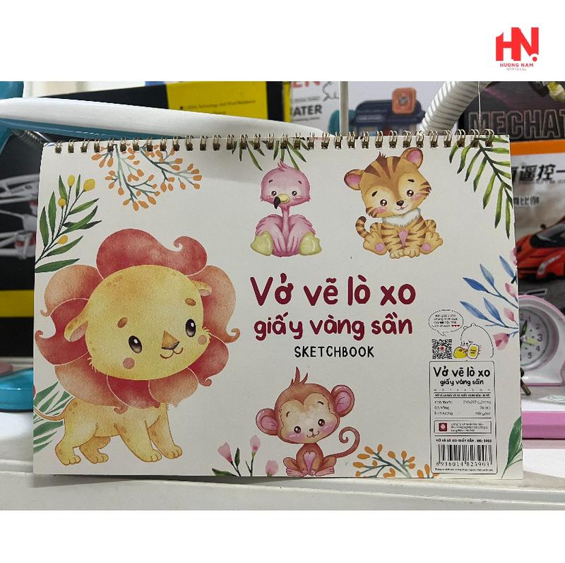 [Hương Nấm Store] Vở vẽ mỹ thuật A4 - Hải Tiến