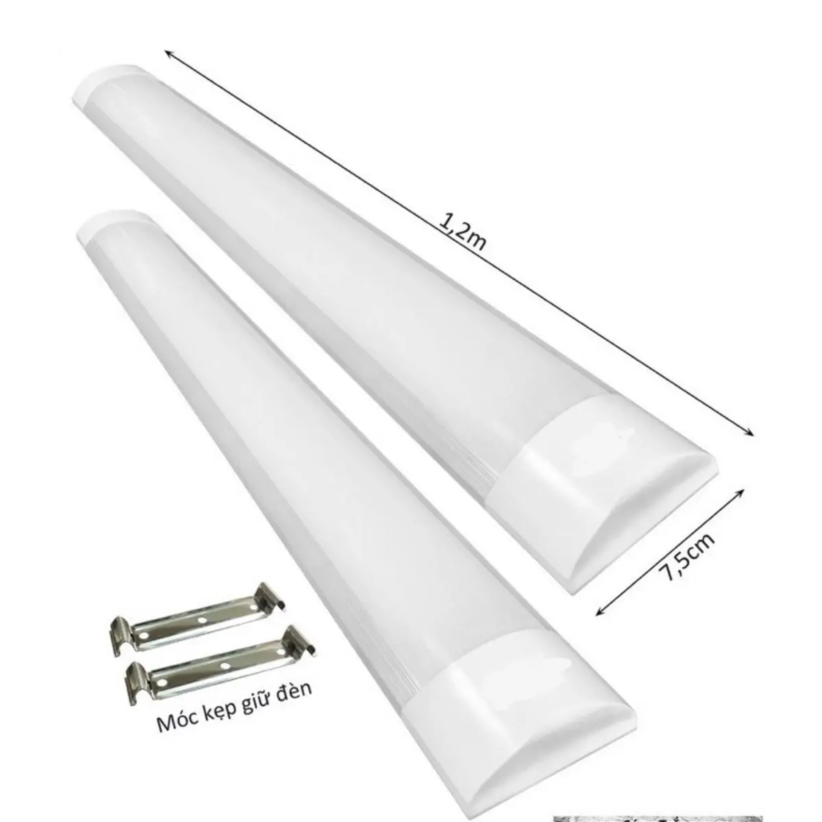 Đèn Bán Nguyệt 40W Led Trắng BH 1 Năm