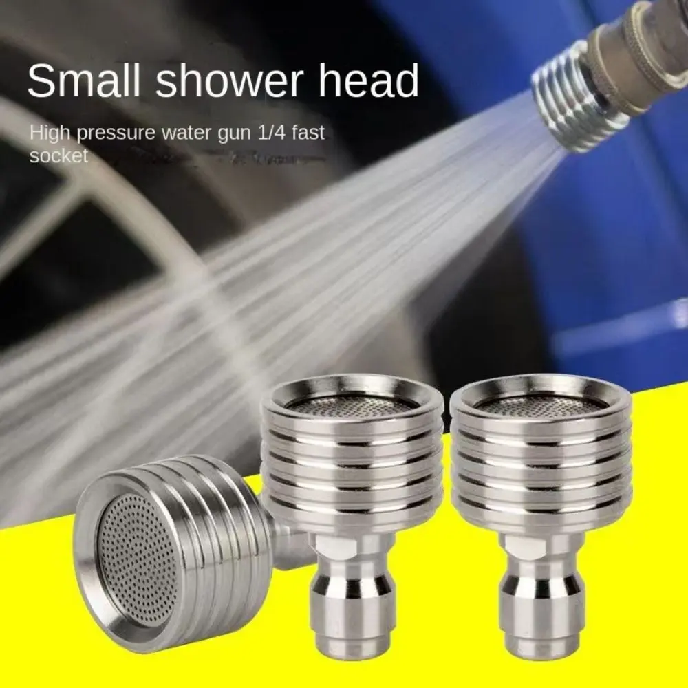 Vòi Rửa Xe Kết Nối Nhanh, Mới, 1 / 4, Làm Bằng Thép Không Gỉ, Áp Suất Cao, Vòi Kết Nối Thông Dụng Thích Hợp Cho Các Loại Xe Cũ Và Nhỏ Phụ Kiện Rửa Xe, Thích Hợp Cho Việc Tưới Nước Hoa, Hoàn Hảo Cho Việc Rửa Xe