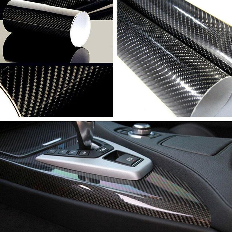 Product Introduction of Miếng Dán Sợi Carbon, 7D, Độ Bóng Cao, Cho Nội Thất Ô Tô, Miếng Dán Thân Xe Ô Tô, Phim Ô Tô 19