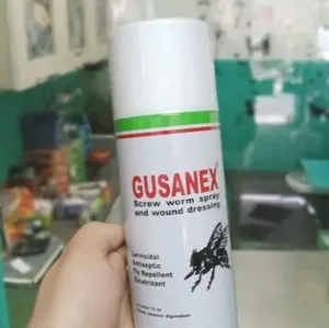 GUSANEX SPRAY - Obat Antibiotik Semprot Luka Luar Anti Parasit & Lalat PMK LSD