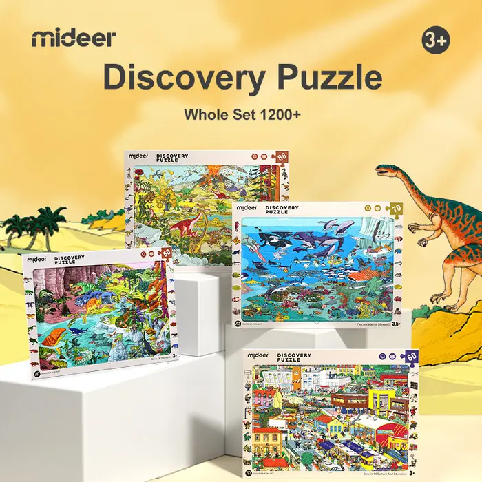 Mideer Discovery Puzzle Mainan Edukasi Anak