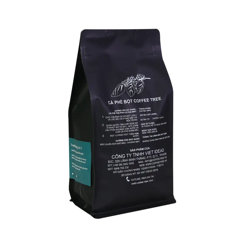 Cà Phê Rang Xay Truyền Thống Số 1 Coffee Tree gu đậm đà thơm ngon 1