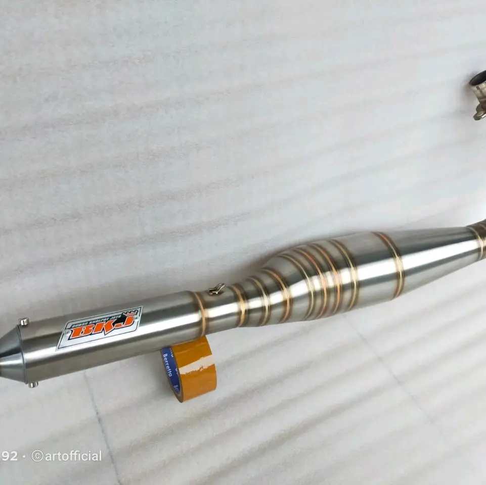 knalpot Rx king Rx Special kolong pithon stainless BKJ super garing istimewa Motorcycle