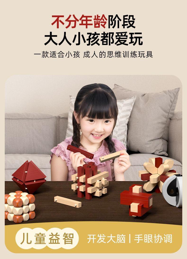 Product Introduction of Bộ Khóa Luban Và Kongming, Toàn Bộ, Đồ Chơi Giáo Dục Trí Thông Minh Cho Trẻ Em, Thích Hợp Cho Bé Trai 8-12 Tuổi, Vận Chuyển 48 Giờ 4