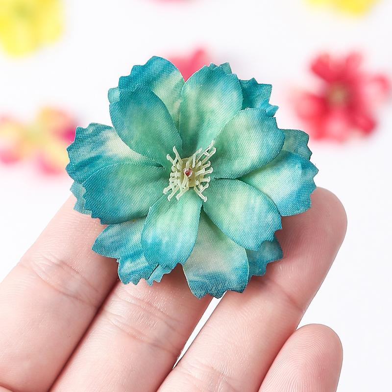 Đầu bông hoa cúc giả trang trí hộp quà,hoa cánh bướm làm kẹp nơ,phụ kiện diy Decor Decor Phòng 7