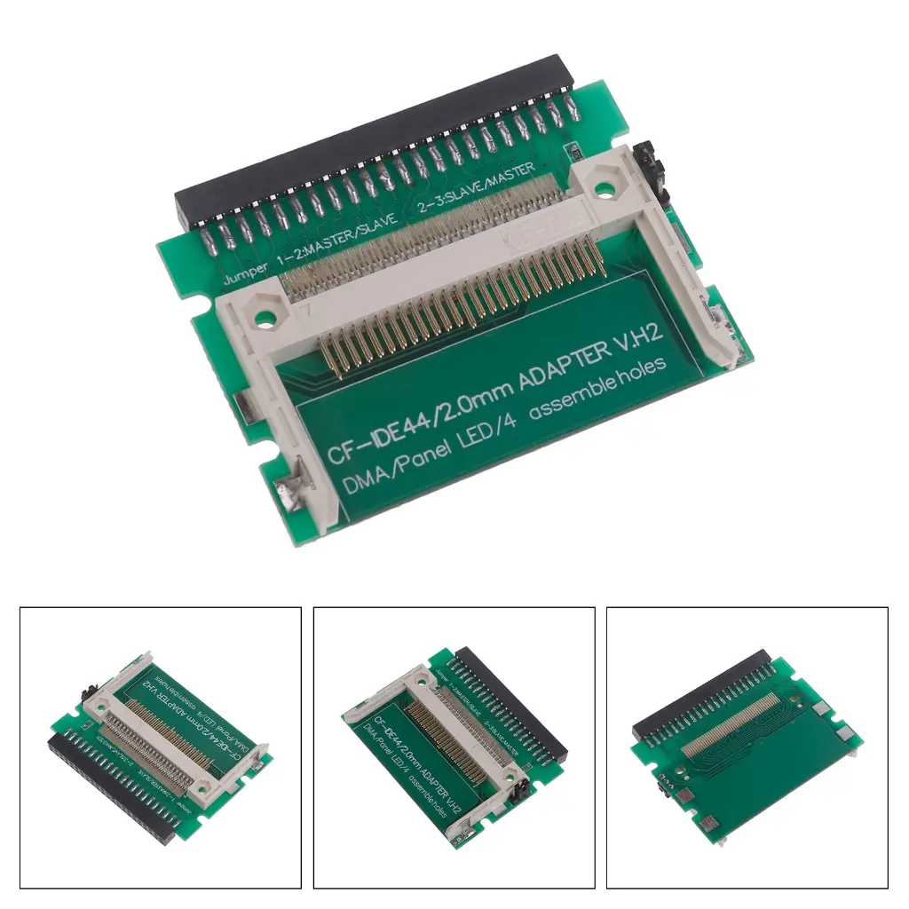 HAN CF Card to 2.5" 44Pin Female IDE Hard Disk Drive Adapter Card 44Pin Power Supply