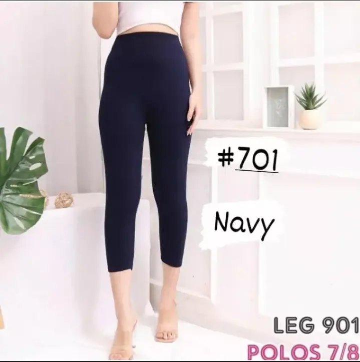 LEGING pendek wanita 7/8 merk neron - legging wanita jumbo import - Legging wanita7/8 pendek import Polos Melar 7