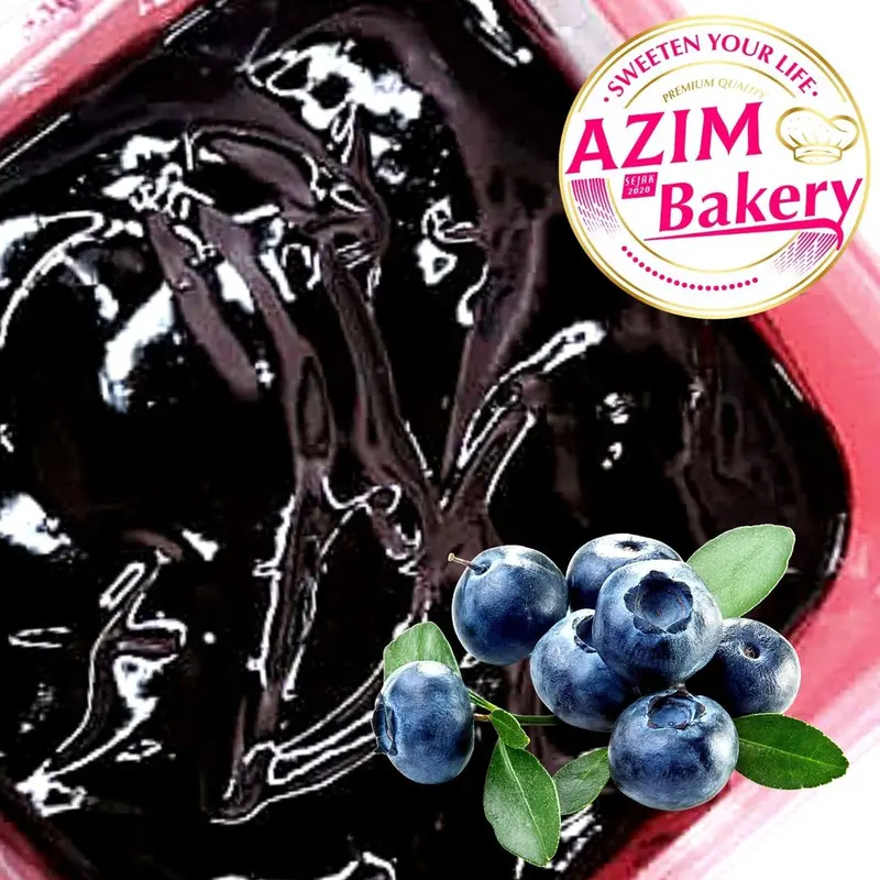 Inti Blueberry Azim Bakery 250g | 500g Topping Filling Untuk - TikTok ...