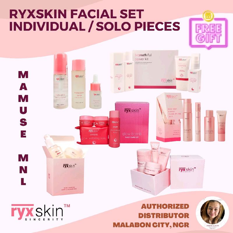 Ryx Facial Sets Individual Solo Pieces (Glowbomb, Pore Care, - TikTok ...