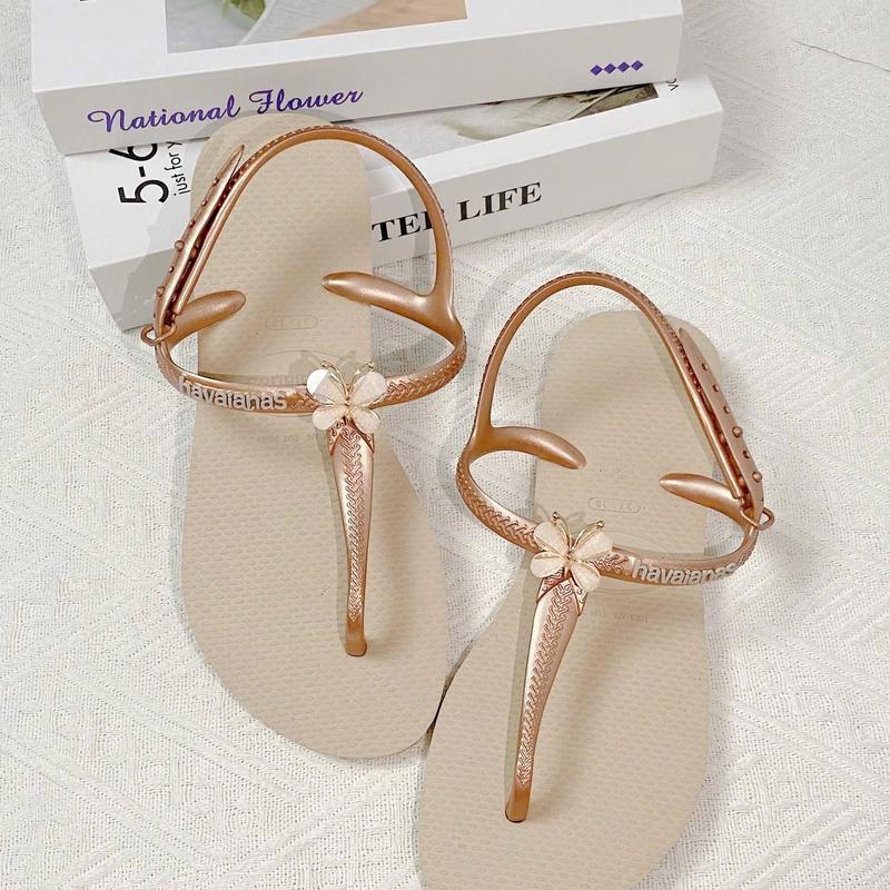 DÉP NỮ HAVAIANAS - SANDAL QUAI CHỮ T MIX CHARM ( THU HƯỜNG ) DéP Shoes GiàY Nhung Jean