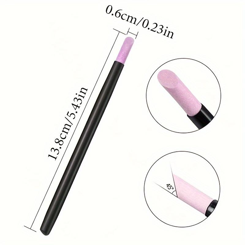Dũa Móng Tay Thạch Anh & Dán Đệm, Dụng Cụ Làm Móng Tay, 1 / 5 Cái, Để Loại Bỏ Lớp Biểu Bì Và Da Chết, Không Mùi, Thích Hợp Cho Sơn Gel UV, Phụ Kiện Làm Móng Nghệ Thuật 3