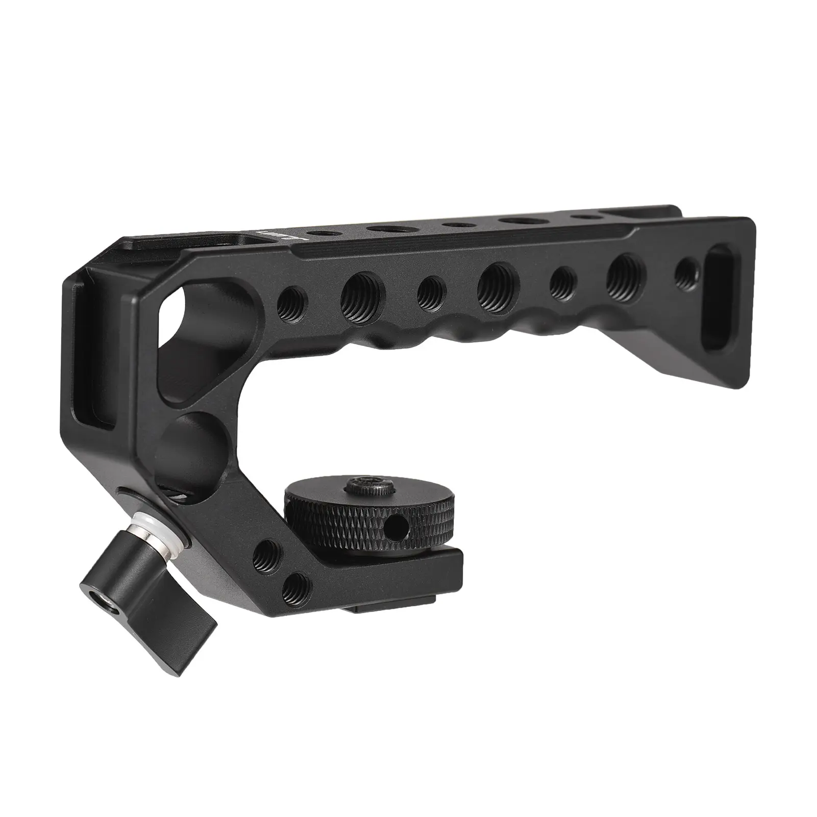 Tay Cầm Trên Camera, Thông Dụng, Có 4 Giá Đỡ Giày Lạnh, Lỗ Định Vị ARRI, 1 / 4in Và 3 / 8in Lỗ Ren, Tương Thích Với Lồng Máy Ảnh, Máy Ảnh Thể Thao, Thích Hợp Cho Vlog Và Phát Sóng Trực Tiếp