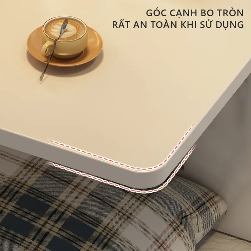 Bàn học gấp gọn thông minh có khe để đồ tiện dụng thương hiệu IGA -  GP302 5