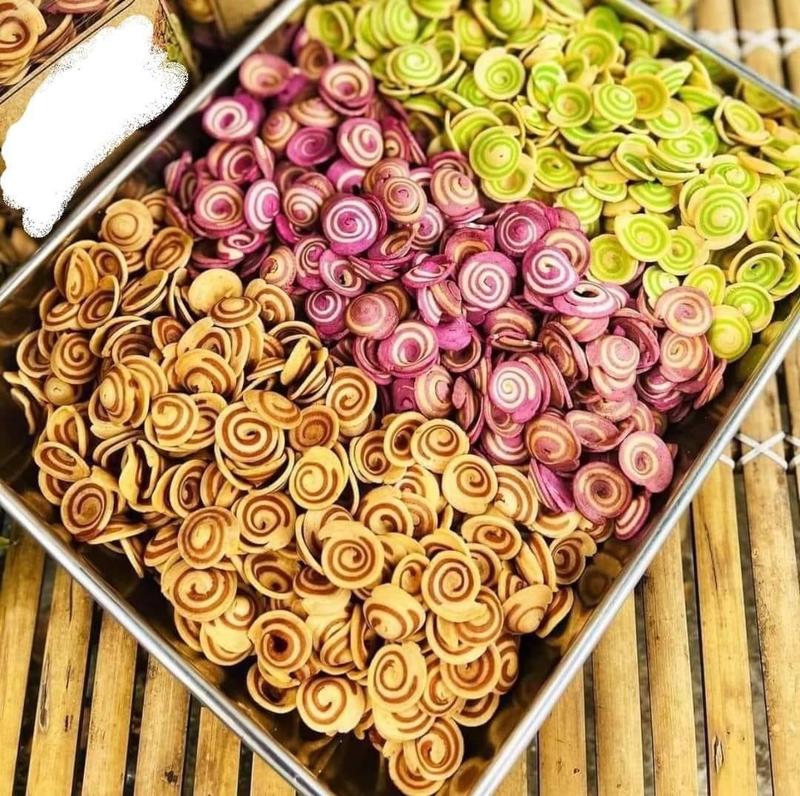 Bánh tai heo nhí mix 3 vị hộp 500gram ăn vặt bảo hân ĂN VẶT banh tuoi tho  Snack Food