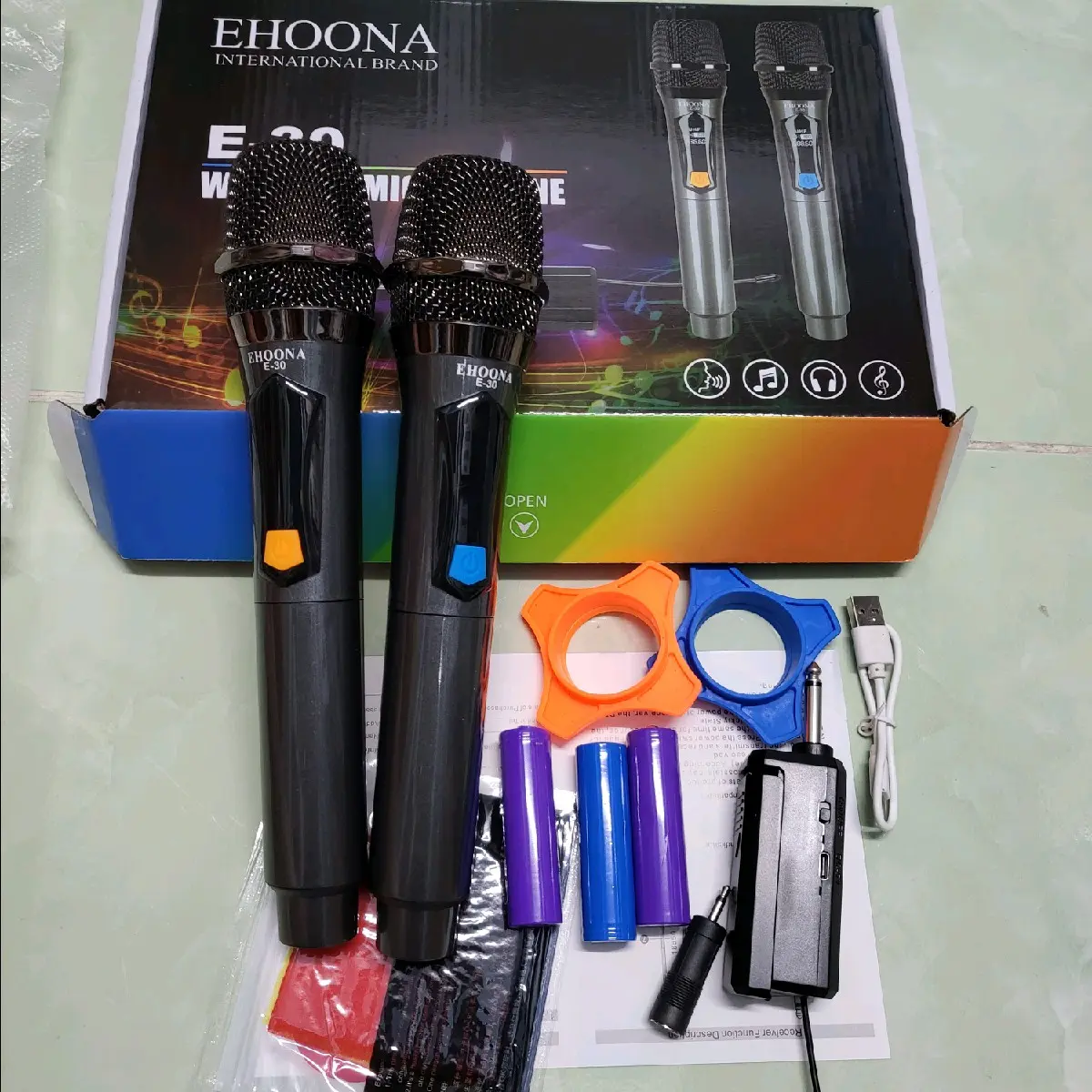 BỘ 2 MICRO ĐA NĂNG KHÔNG DÂY EHOONA E30