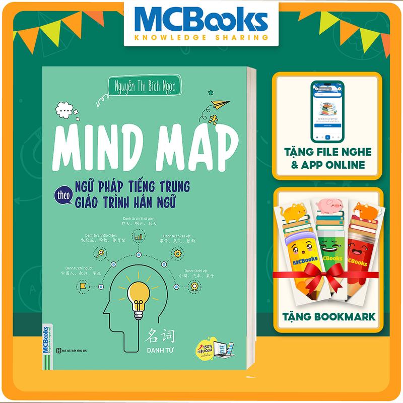 Sách Mind map ngữ pháp tiếng Trung theo giáo trình hán ngữ MCBooks