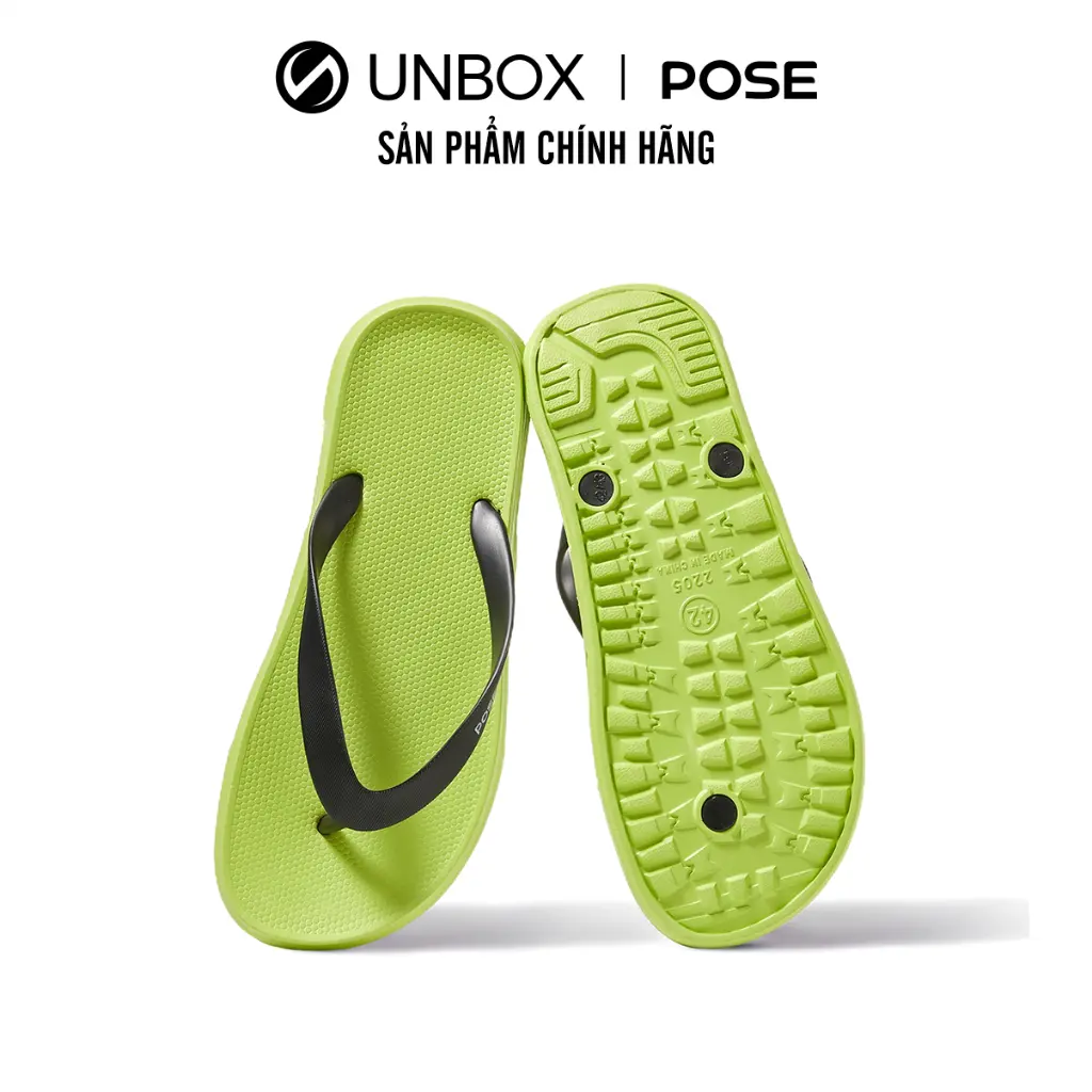 Dép kẹp đi biển POSE Dép chống trượt đi biển mùa hè nam nữ nhiều màu P3246801