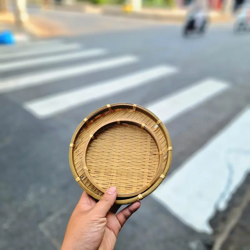 Mẹt tre thủ công đa dạng mẫu mã, mẹt trang trí chụp hình, mẹt đựng hoa quả bánh kẹo 3