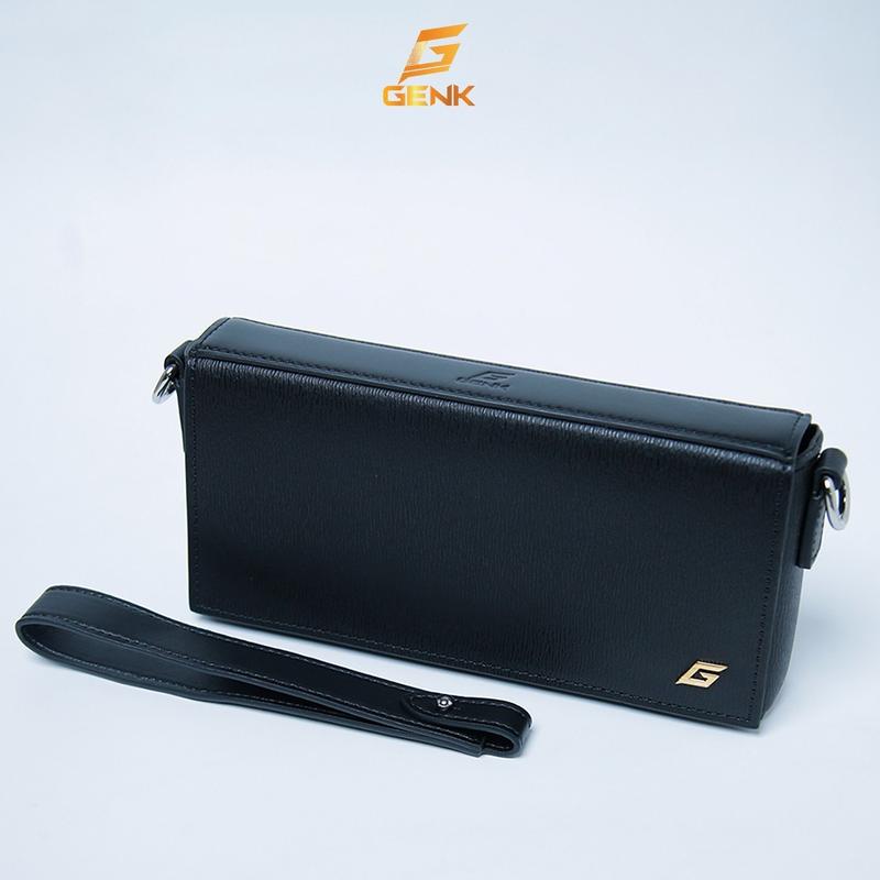 Ví Da Nam Cầm Tay - CLutch Nam Thương Hiệu Genk - GBD04