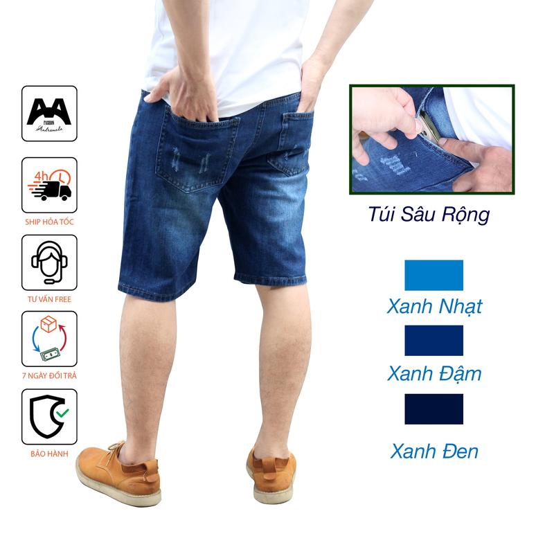 Quần Jean Nam Co Dãn Và Không Co Dãn Andromeda Mẫu Ngắn Wash Đũi Cào Nhẹ Andromeda Nhiều Màu Phom Ống Đứng Thời Trang Phù Hợp Hơn Với Người Trẻ Menswear Pants Có Túi Ong