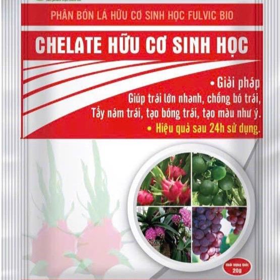 Phân Bón Lá Chelate Hữu Cơ Sinh Học 2