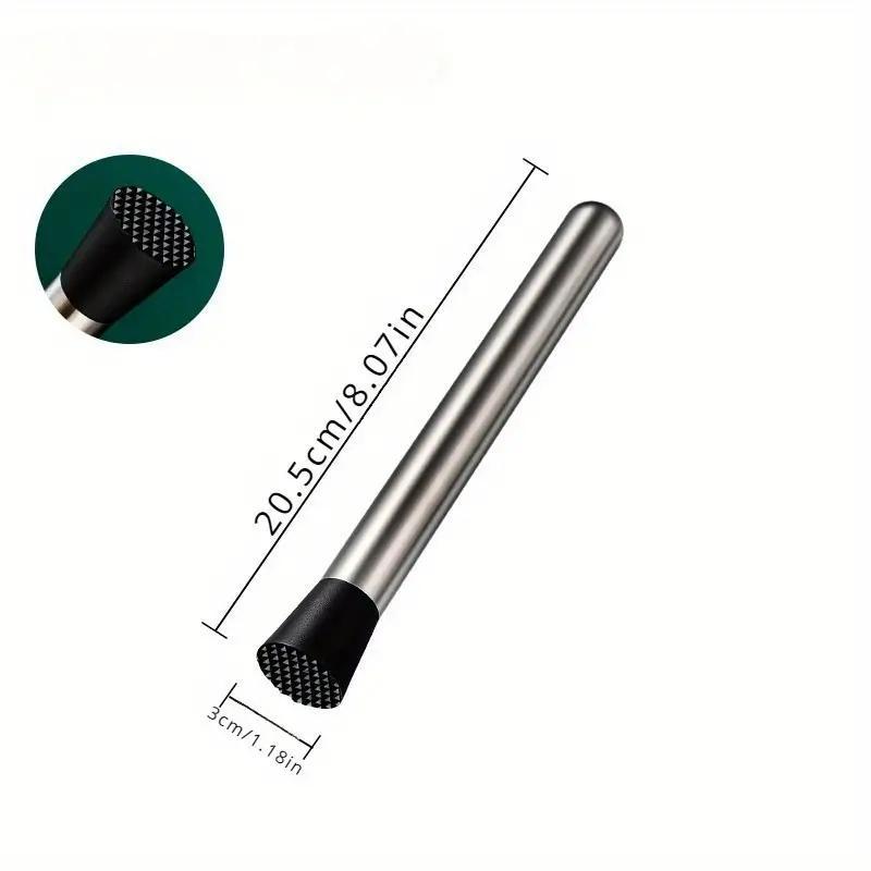 Stainless Steel Cocktail Shaker, Mojito Mint Muddler, Ice Crusher Hammer, Bartenders Barware, Bar Utensils 1