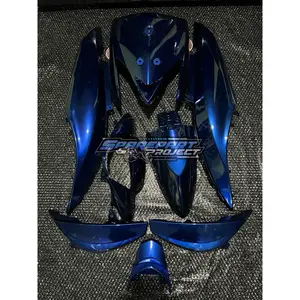 Full body halus Yamaha Mio GT tahun 2013 costume warna moonlight blue