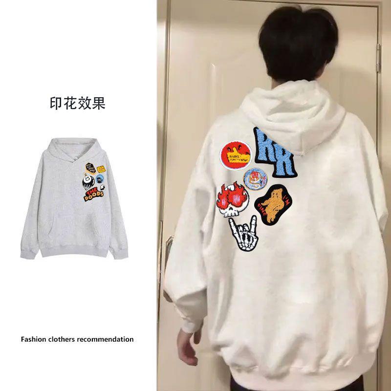 Product Introduction of Áo Hoodie Phong Cách Đường Phố Cho Nam, Phong Cách Năm Mới, In Chữ Mỹ Lót Lông Cừu, Dày Dặn, Dáng Rộng Vừa Vặn, Áo Phong Cách Ins, Dành Cho Nữ 27