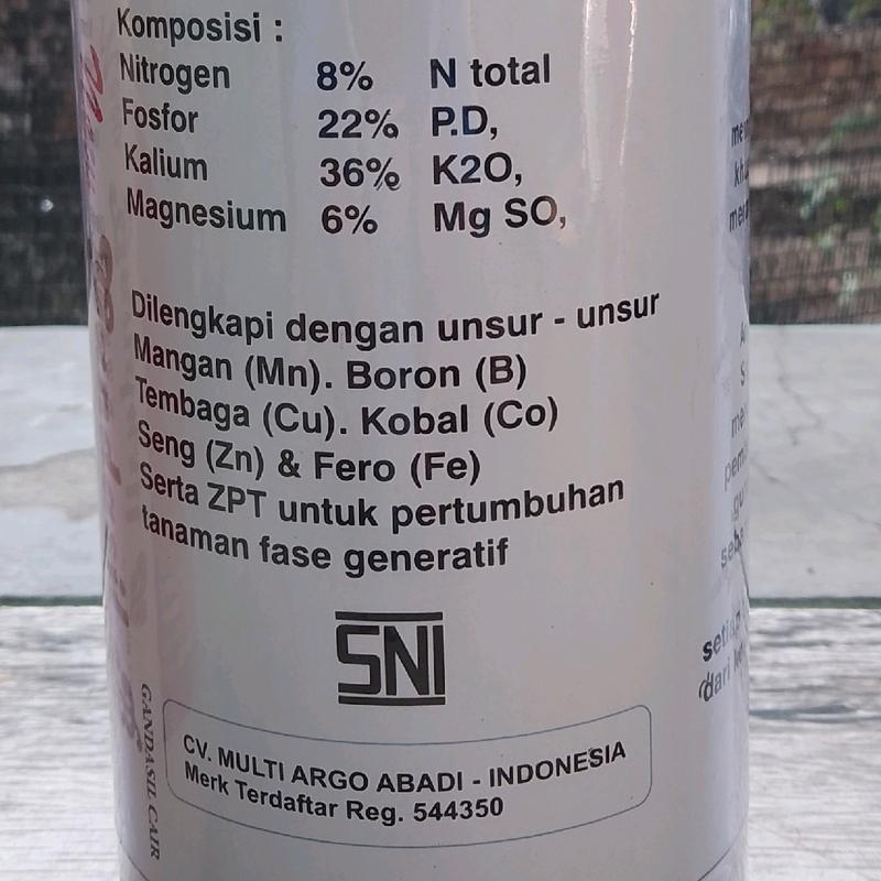 pupuk cair new GANDASIL B 1 ltr premium 2