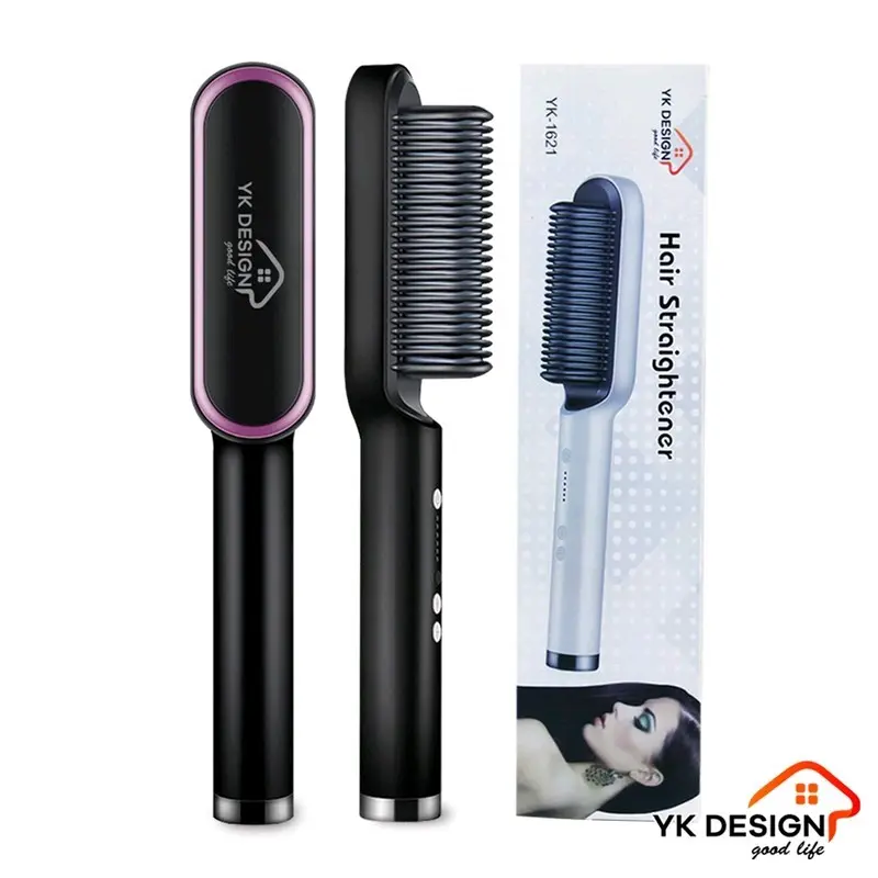 mabarshop2-Original catok sisir pelurus rambut hair straightener curler YK DESIGN YK-1621 Catokan 0
