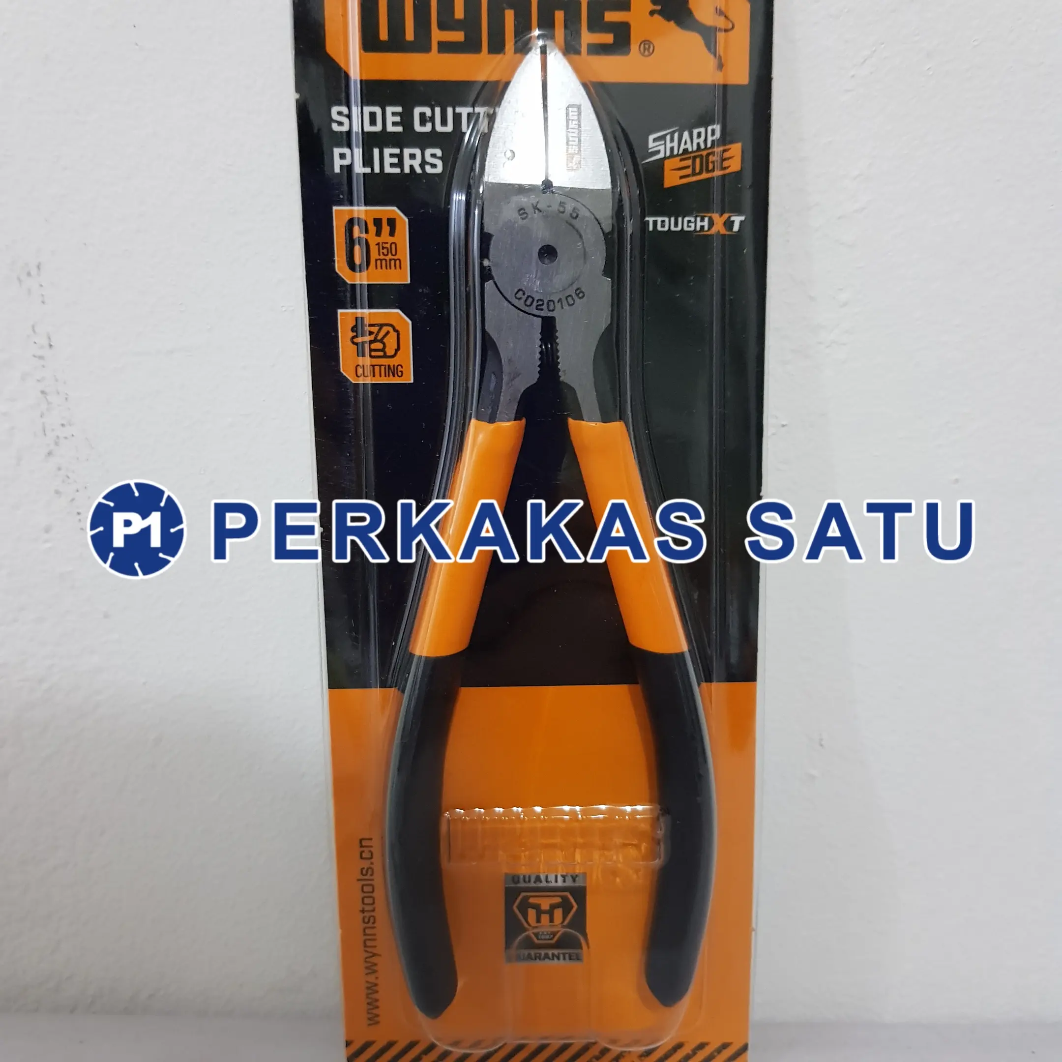 TANG POTONG DIAGONAL 6" WYNNS CUTTING PLIER C020106 6 INCI INCH